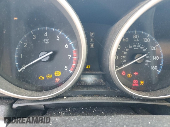 2013 Mazda 3 i Touring with VIN JM1BL1V72D1797251, listed as a Copart auction lot 76319544 with 208,338 mi miles and Salvage Title. Bid and sale history available at DreamBid. Image 9.
