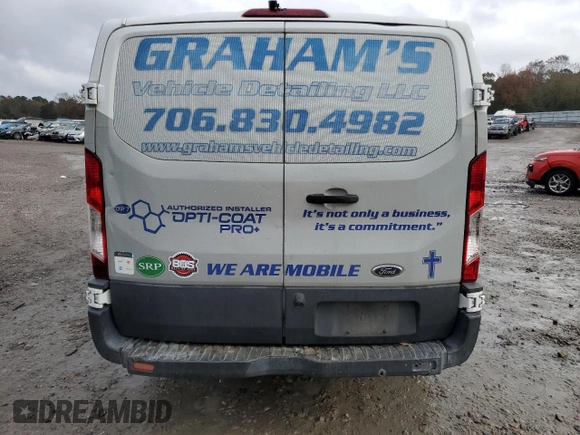 2017 Ford Transit with VIN 1FTYR1ZM7HKA22324, listed as a Copart auction lot 84074884 with 146,944 mi miles and Salvage Title. Bid and sale history available at DreamBid. Image 6.