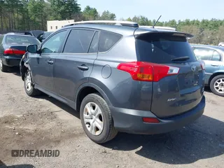 2015 Toyota RAV4 LE with VIN JTMBFREV1FD126062, listed as a IAAI auction lot 42095265 with 274,224 mi miles. Bid and sale history available at carsss.com. Image 3.