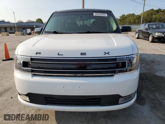 2017 Ford Flex SEL with VIN 2FMGK5C81HBA11456, listed as a Copart auction lot 69649294 with 101,007 mi miles and Salvage Title. Bid and sale history available at carsss.com. Image 5.