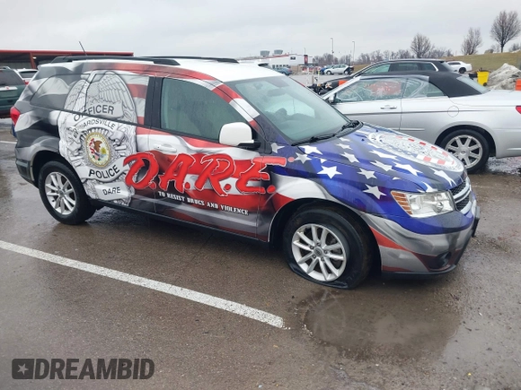 2018 Dodge Journey SXT z VIN 3C4PDCBG2JT186899, wystawiony jako IAAI lot #41465626 z przebiegiem 40 079 mil mil oraz . Historia ofert i sprzedaży dostępna na DreamBid. Obrazek 1.