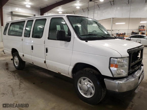 2010 Ford Econoline Wagon XL with VIN 1FBSS3BL8ADA62210, listed as a Copart auction lot 69939574 with 111,593 mi miles and Salvage Title. Bid and sale history available at carsss.com. Image 4.