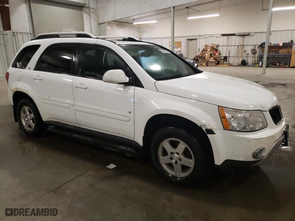 2007 Pontiac Torrent with VIN 2CKDL73F876054237, listed as a Copart auction lot 42859585 with 192922 miles and Salvage Title. Bid and sale history available at carsss.com. Image 4.