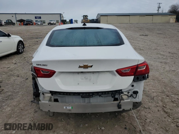 2022 Chevrolet Malibu LS with VIN 1G1ZC5ST0NF175347, listed as a Copart auction lot 47647335 with 43,897 mi miles and Salvage Title. Bid and sale history available at DreamBid. Image 6.