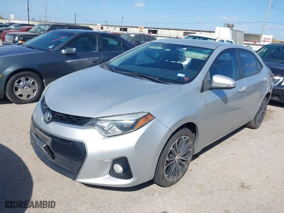 2016 Toyota Corolla L with VIN 5YFBURHE0GP397971, listed as a IAAI auction lot 41813410 with 153,789 mi miles. Bid and sale history available at carsss.com. Image 2.
