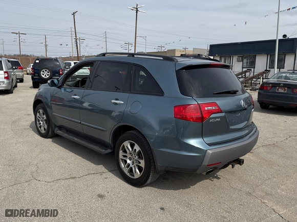 2007 Acura MDX Tech/Entertainment Pkg with VIN 2HNYD28497H500636, listed as a Copart auction lot 47821585 with 103,383 mi miles and Clean Title. Bid and sale history available at carsss.com. Image 3.