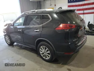 2017 Nissan Rogue SV with VIN KNMAT2MV5HP612016, listed as a Copart auction lot 55304695 with 98,826 mi miles and Salvage title. Bid and sale history available at DreamBid. Image 2.