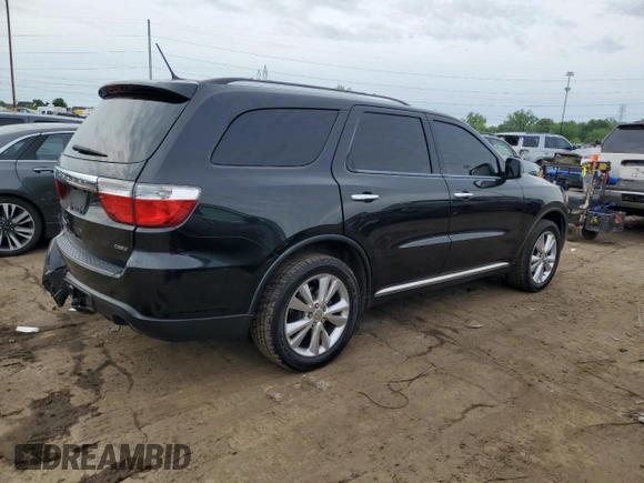 2013 Dodge Durango Crew с VIN 1C4RDJDG5DC695945, выставлен на аукционе Copart как лот 59113565 с пробегом 136 299 миль миль и Чистый • Clean title. История ставок и продаж доступна на DreamBid. Изображение 3.