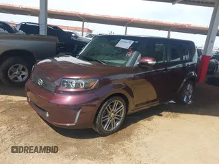 2008 Scion xB with VIN JTLKE50EX81026389, listed as a IAAI auction lot 41916276 with 1 mi miles. Bid and sale history available at carsss.com. Image 2.