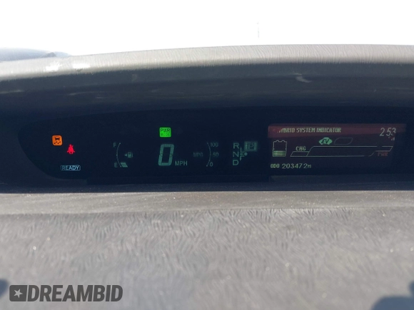2014 Toyota Prius Four with VIN JTDKN3DU5E0389363, listed as a IAAI auction lot 42174558 with 203,472 mi miles. Bid and sale history available at carsss.com. Image 7.