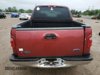 2001 Ford F-150 XLT with VIN 1FTRW08L41KB01407, listed as a Copart auction lot 59446555 with 285,312 mi miles and Salvage title. Bid and sale history available at DreamBid. Image 6.