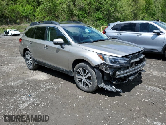 2018 Subaru Outback Limited with VIN 4S4BSANC6J3279669, listed as a Copart auction lot 55331095 with 76,741 mi miles and Salvage Title. Bid and sale history available at DreamBid. Image 4.