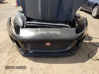 2017 Jaguar F-Type with VIN SAJWB6A64H8K38118, listed as a Copart auction lot 66605794 with 48,805 mi miles and Salvage Title. Bid and sale history available at DreamBid. Image 12.