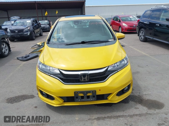 2018 Honda Fit EX-L with VIN 3HGGK5H95JM714215, listed as a IAAI auction lot 41939098 with 63,722 mi miles. Bid and sale history available at carsss.com. Image 13.
