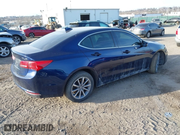 2018 Acura TLX with VIN 19UUB1F33JA008030, listed as a IAAI auction lot 41646216 with 55,931 mi miles and . Bid and sale history available at DreamBid. Image 4.