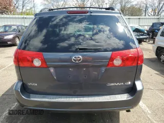 2006 Toyota Sienna XLE with VIN 5TDZA22C76S413580, listed as a Copart auction lot 52452535 with 165,195 mi miles and Clean Title. Bid and sale history available at carsss.com. Image 6.