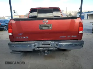 2014 Nissan Titan SV с VIN 1N6BA0ED2EN514375, выставлен на аукционе Copart как лот 45841145 с пробегом 37 447 миль миль и Списание • Salvage title. История ставок и продаж доступна на DreamBid. Изображение 6.