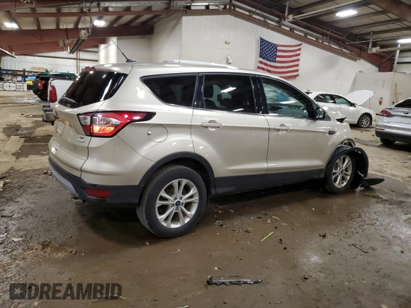 2017 Ford Escape SE with VIN 1FMCU0GD6HUC94417, listed as a Copart auction lot 52287385 with 98,277 mi miles and Clean Title. Bid and sale history available at carsss.com. Image 3.