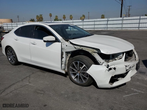 2020 Acura TLX with VIN 19UUB2F36LA002411, listed as a Copart auction lot 72030644 with 50,961 mi miles and Salvage Title. Bid and sale history available at carsss.com. Image 4.