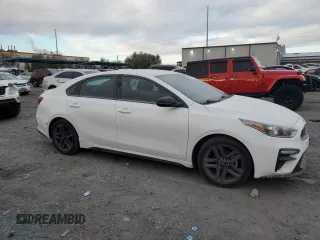 2021 Kia Forte GT-Line z VIN 3KPF34AD1ME391893, wystawiony jako Copart lot #50002295 z przebiegiem 42 990 mil mil oraz Szkoda całkowita • Salvage title. Historia ofert i sprzedaży dostępna na DreamBid. Obrazek 4.