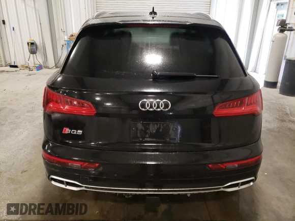 2018 Audi SQ5 Prestige with VIN WA1C4AFYXJ2048481, listed as a Copart auction lot 82806644 with 122,171 mi miles and Salvage Title. Bid and sale history available at DreamBid. Image 6.
