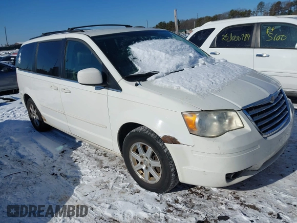 2008 Chrysler Town & Country Touring with VIN 2A8HR54P68R150251, listed as a IAAI auction lot 41351508 with Not provided miles and . Bid and sale history available at DreamBid. Image 1.