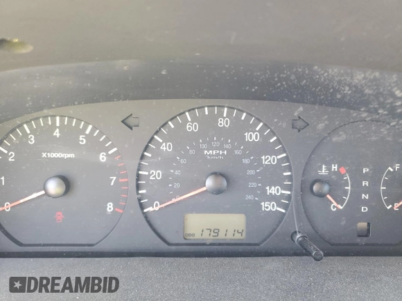 2004 Hyundai XG with VIN KMHFU45EX4A335434, listed as a Copart auction lot 51199575 with 179,114 mi miles and Salvage Title. Bid and sale history available at DreamBid. Image 9.