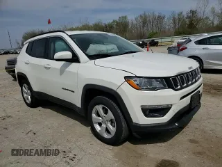 2018 Jeep Compass Latitude with VIN 3C4NJDBB2JT291162, listed as a Copart auction lot 53295245 with 82,852 mi miles and Salvage Title. Bid and sale history available at DreamBid. Image 10.