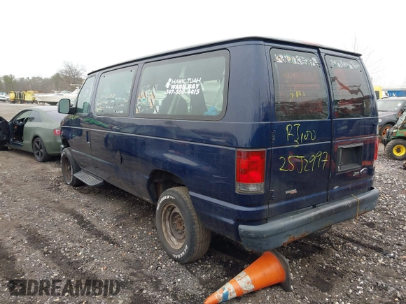 2011 Ford Econoline Passenger XL with VIN 1FBNE3BL1BDA25134, listed as a IAAI auction lot 41855930 with Not Provided miles. Bid and sale history available at carsss.com. Image 3.