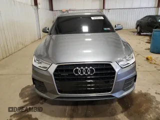 2016 Audi Q3 Premium Plus with VIN WA1EFCFS9GR001016, listed as a Copart auction lot 52300205 with 42,518 mi miles and Salvage Title. Bid and sale history available at carsss.com. Image 5.