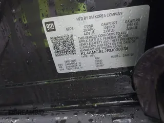 2024 Buick Encore GX Avenir с VIN KL4AMGSL2RB030038, выставлен на аукционе IAAI как лот 41425381 с пробегом 4 441 миль миль и . История ставок и продаж доступна на DreamBid. Изображение 9.