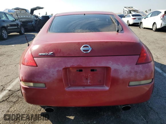 2004 Nissan 350Z Enthusiast with VIN JN1AZ34D24M103270, listed as a Copart auction lot 42976215 with 201,915 mi miles and Salvage Title. Bid and sale history available at DreamBid. Image 6.