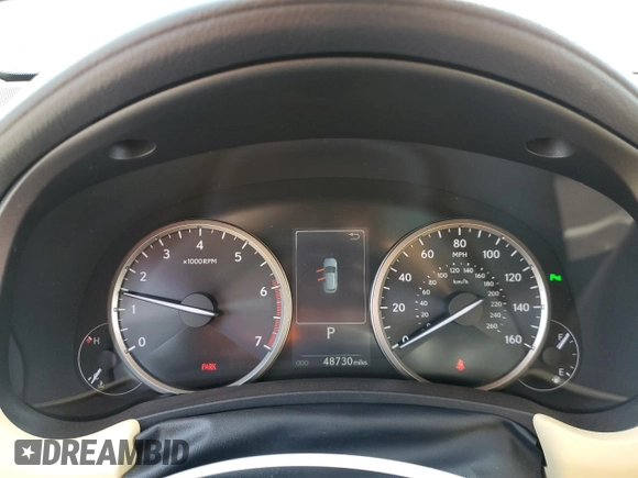 2019 Lexus NX 300 with VIN JTJBARBZ1K2210620, listed as a Copart auction lot 58600295 with 48,730 mi miles and Salvage title. Bid and sale history available at DreamBid. Image 9.