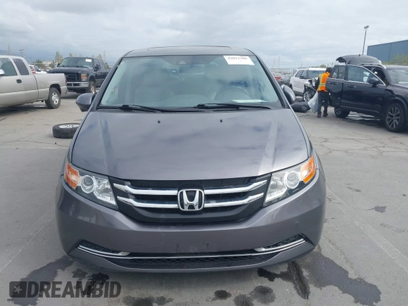 2016 Honda Odyssey EX-L with VIN 5FNRL5H68GB104350, listed as a IAAI auction lot 42023306 with 124,672 mi miles. Bid and sale history available at carsss.com. Image 13.