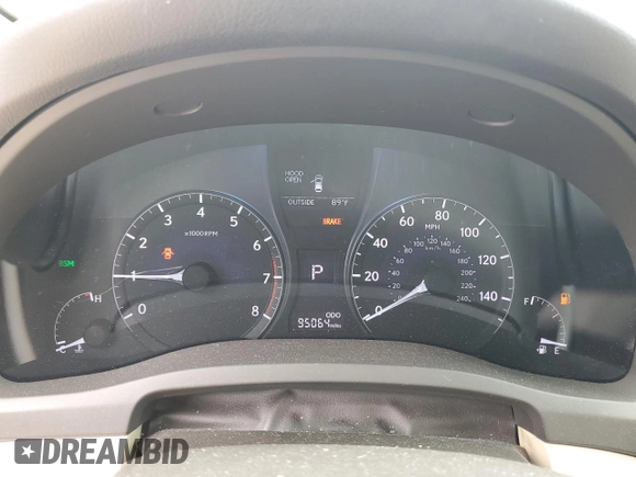 2014 Lexus RX 350 with VIN 2T2ZK1BA2EC141934, listed as a Copart auction lot 59601715 with 95,064 mi miles and Salvage title. Bid and sale history available at DreamBid. Image 9.