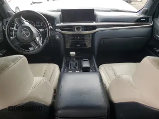 2020 Lexus LX with VIN JTJDY7AX0L4315342, listed as a Copart auction lot 70881694 with 65,917 mi miles and Salvage Title. Bid and sale history available at carsss.com. Image 8.