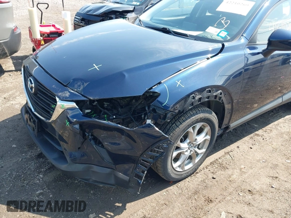 2019 Mazda CX-3 Sport z VIN JM1DKFB71K0445584, wystawiony jako IAAI lot #42210269 z przebiegiem 31 418 mil mil oraz . Historia ofert i sprzedaży dostępna na DreamBid. Obrazek 6.