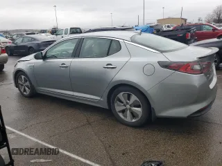 2014 Kia Optima Hybrid EX with VIN KNAGN4AD2E5069076, listed as a Copart auction lot 79523534 with 93,504 mi miles and Salvage Title. Bid and sale history available at carsss.com. Image 2.