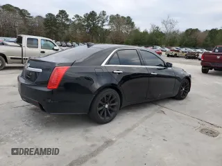 2017 Cadillac CTS Sedan Luxury RWD with VIN 1G6AR5SX3H0192921, listed as a Copart auction lot 88246695 with 0 mi miles and Salvage Title. Bid and sale history available at carsss.com. Image 3.