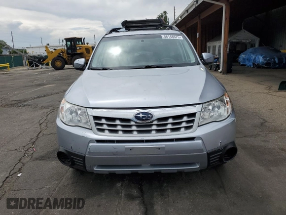 2012 Subaru Forester X Premium with VIN JF2SHBDC9CG422928, listed as a Copart auction lot 58148675 with 57,652 mi miles and Salvage title. Bid and sale history available at DreamBid. Image 5.
