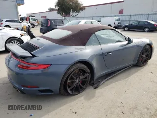 2017 Porsche 911 Carrera S with VIN WP0CB2A95HS154753, listed as a Copart auction lot 42679694 with 87,573 mi miles. Bid and sale history available at carsss.com. Image 3.