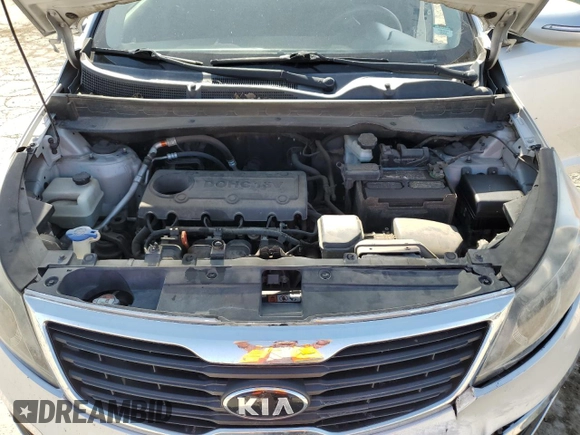 2013 Kia Sportage LX with VIN KNDPB3A25D7532576, listed as a Copart auction lot 52648775 with 92,335 mi miles and Salvage Title. Bid and sale history available at carsss.com. Image 13.