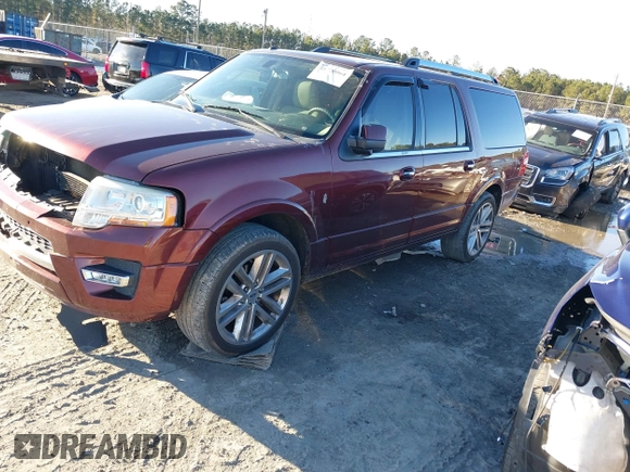 2017 Ford Expedition Max Limited with VIN 1FMJK1KT8HEA62915, listed as a IAAI auction lot 41720064 with 67,744 mi miles and . Bid and sale history available at DreamBid. Image 2.