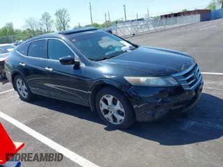 2012 Honda Crosstour EX-L with VIN 5J6TF2H57CL005443, listed as a IAAI auction lot 41970916 with 129,453 mi miles. Bid and sale history available at carsss.com. Image 1.