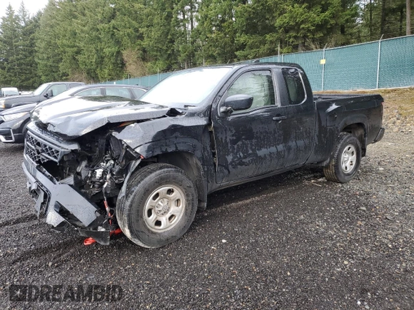 2022 Nissan Frontier SV z VIN 1N6ED1CM8NN636638, wystawiony jako Copart lot #46104605 z przebiegiem Nie podano mil oraz Szkoda całkowita • Salvage title. Historia ofert i sprzedaży dostępna na DreamBid. Obrazek 1.