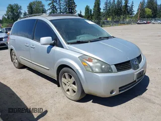 2006 Nissan Quest S Special Edition z VIN 5N1BV28U06N107859, wystawiony jako IAAI lot #42188775 z przebiegiem 180 878 mil mil oraz . Historia ofert i sprzedaży dostępna na DreamBid. Obrazek 1.