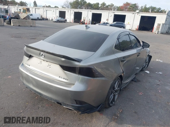 2017 Lexus IS 300 with VIN JTHCM1D26H5021709, listed as a IAAI auction lot 40879615 with 87,432 mi miles and . Bid and sale history available at DreamBid. Image 4.