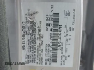 2013 Ford Fusion SE Hybrid с VIN 3FA6P0LU8DR240784, выставлен на аукционе Copart как лот 60202425 с пробегом 159 284 миль миль и Списание • Salvage title. История ставок и продаж доступна на DreamBid. Изображение 12.