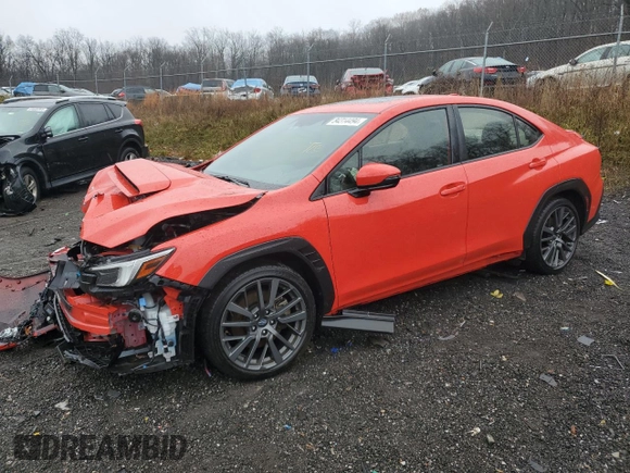 2022 Subaru WRX GT с VIN JF1VBAU62N8028451, выставлен на аукционе Copart как лот 84314494 с пробегом 23 897 миль миль и Списание • Salvage title. История ставок и продаж доступна на DreamBid. Изображение 1.