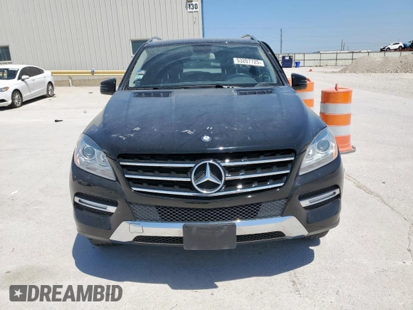 2012 Mercedes-Benz M ML 350 with VIN 4JGDA5HB2CA016986, listed as a Copart auction lot 53207725 with 49,862 mi miles and Salvage Title. Bid and sale history available at carsss.com. Image 5.